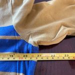 Jones New York  Mustard and Blue Striped Long Sleeve Top Photo 5