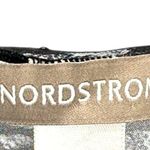 Nordstrom | One Size | 100% Silk Sheer Gray Abstract Design Swim Coverup Tunic Photo 2