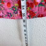 Gap  Women’s Pink Floral Rose Print Shirtdress Photo 6