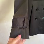 Halogen Black Belted Peacoat Jacket ~ Pockets, Button Closure ~ Women’s Size S Photo 2