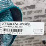 English Factory  Pink and Green Checkered Stretch Pencil Skirt Size Small Photo 2