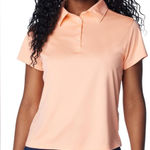 Columbia Golf Birdie Short Sleeve Peach Polo Shirt for Women Photo 0