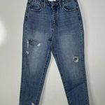 Vervet  Emma Distressed Mom Jeans Size 28 Photo 0