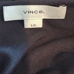 Vince  Modal Jersey Black Midi Dress New! Photo 8