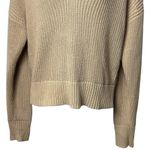J. Crew Collared Beach Knit Sweater Tan Coastal Preppy Academia Old Money M Size M Photo 3