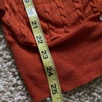 Gap cute knitted orange wool blend cardigan Photo 9