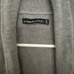 Abercrombie & Fitch Feel Free to Send Me an Offer Gray Open Front Cardigan Small Photo 3