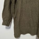 Aerie Chunky Knit Olive Sweater Photo 6
