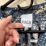 Raga NWOT   PAISLEY BUTTON DOWN SHIRT silky size small boho multicolored Photo 2