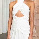 Misha Collection Misha Callie Mini Ruched Halter Dress 2 Photo 0