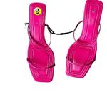 ZARA NWT HEELED SANDALS W/ THIN STRAPS PINK SZ-9 Photo 7