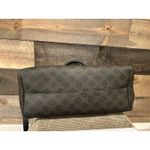 Nine West  Satchel Chelsea Logo Satchel Brown/black‎ Lock EUC Photo 4