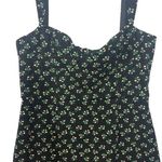 Hutch Anthropologie‎ NWT $170  Ditsy Floral Corset Mini Dress L Photo 3