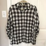 Max Studio Women’s Plaid Button Down Photo 0