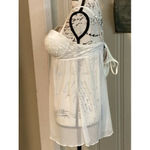 Jessica Simpson  Women’s Sheer Padded Babydoll With Thong L NWTS Photo 5