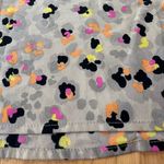 Attention  Leopard Animal Print Ruffle Sleeve Top in Tan/Orange/Pink - Size Small Photo 9