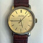 Bulova Accutron Ladies Watch RARE Vintage Gold Tone Case and Dial Photo 0