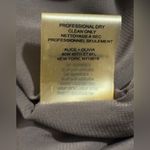 Alice + Olivia  Juniper Chocolate Brown Silk Asymmetrical Draped Sleeve Blouse S 4 Photo 11