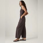 Athleta  Brooklyn Utility Jumpsuit shale purple gray size 10 NWT Photo 1