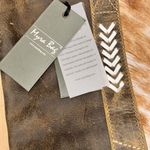 New Myra Western Boho Purse Handbag Cowhide Fur Leather Travel Tote Bag S5229 White Photo 3