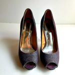 Badgley Mischka • Chameleon Color-Changing Iridescent Heels•sz 7.5 Photo 1