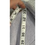 Disney Women's Fleece Soft Robe Hoodie Purple Fux Fur Long Sleeve Large Photo 2