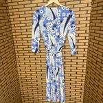 Ralph Lauren Lauren Blue Floral Dress Size 2 Photo 1