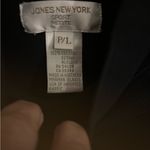 Jones New York high neck 100% cotton top. PL Photo 1