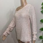 Pink Metallic Gold asymmetric Sweater Size undefined Photo 6