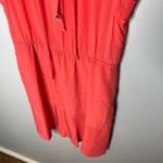 Madewell Broadway & Broome  Silk Musicbox Dress In Wild Poppy Womens size 2 Photo 5