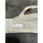 Cacique  Simply Wire Free T-shirt Bra, cream with gold stripes and lace, 42DD Photo 10