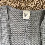 Gray Waffle‎ Knit Cardigan Photo 2