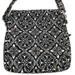 Vera Bradley  Messenger bag Barcelona print black and white‎ Photo 1