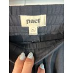 Pact  Women's Stretch French Terry Tulip Hem Pant In Black. Size XL NWOT Photo 4