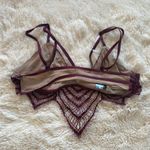EXPRESS NWT one eleven maroon lace bralette Photo 6