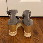 Dolce Vita Parle Ankle Strap Wedge Sandals Size 10 New without Box Gray Photo 3