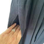 prAna  Fernie Black Women's Crop Smocked Jumpsuit size XL Photo 7