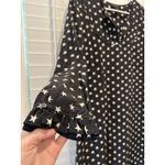 J.Crew ‎ Collection 100% Silk Star Print Dress Sz 6 USA 4th Of July Patriotic Photo 3