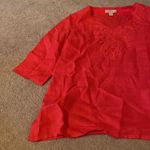 Saint Tropez West  linen blouse small Photo 2