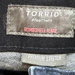 Torrid Bombshell Flare Premium Stretch Dark Wash Wide Leg Denim Jeans 16R Photo 6