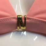 Women's Coral Bikini Top Swimwear Orange halter Size undefined Photo 2