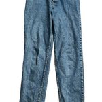 LawMan Vintage Women’s High Rise 5 Button Fly Tapered Leg Denim Jean Size 8 EUC. Photo 0