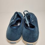 Toms  CARMEL DEEP BLUE TEAL RIBBED CORDUROY SNEAKERS WOMENS 10 Photo 2