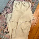 2 pcs Bandeau Top And Pants Set Tan Size XS Photo 0
