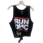Bravado Run DMC Spellout Hip Hop Rap  Tie Graphic Shirt Size L Photo 7