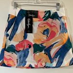 Walter Hagen Abstract Floral skirt White Photo 0