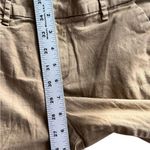 Old Navy  Shorts Women's Flat Front Slit Pkt Stretch Reg Fit Modest Chinos Sz 4 Photo 8