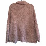 Joseph A . Light Pink Eyelash Cowl Neck Sweater Photo 1