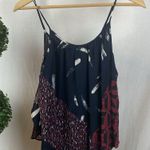 Joie  100% Silk Black & Red Print Sleeveless Top S Photo 1