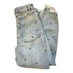 Tinseltown NWT Womens  Y2K Retro Sunflower 90s Embroidered Loose Mom Jeans - Sz 0 Photo 3